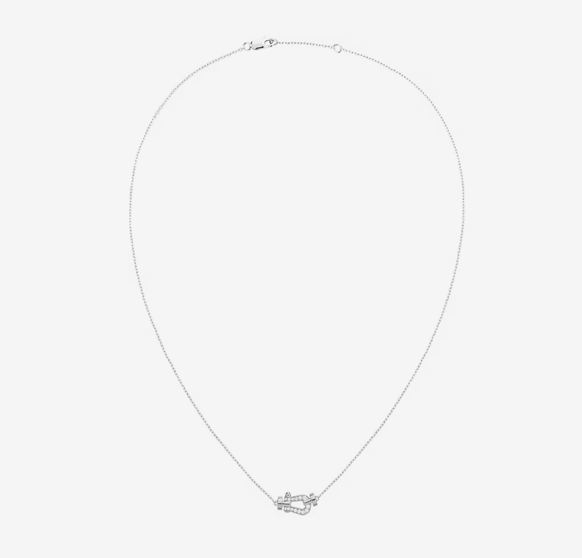 [⭐Aura ]FORCE 10 DIAMOND SILVER NECKLACE MINI MODEL