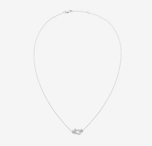 Aura FORCE 10 DIAMANT-HALSKEtte SILBER MINI-MODELL