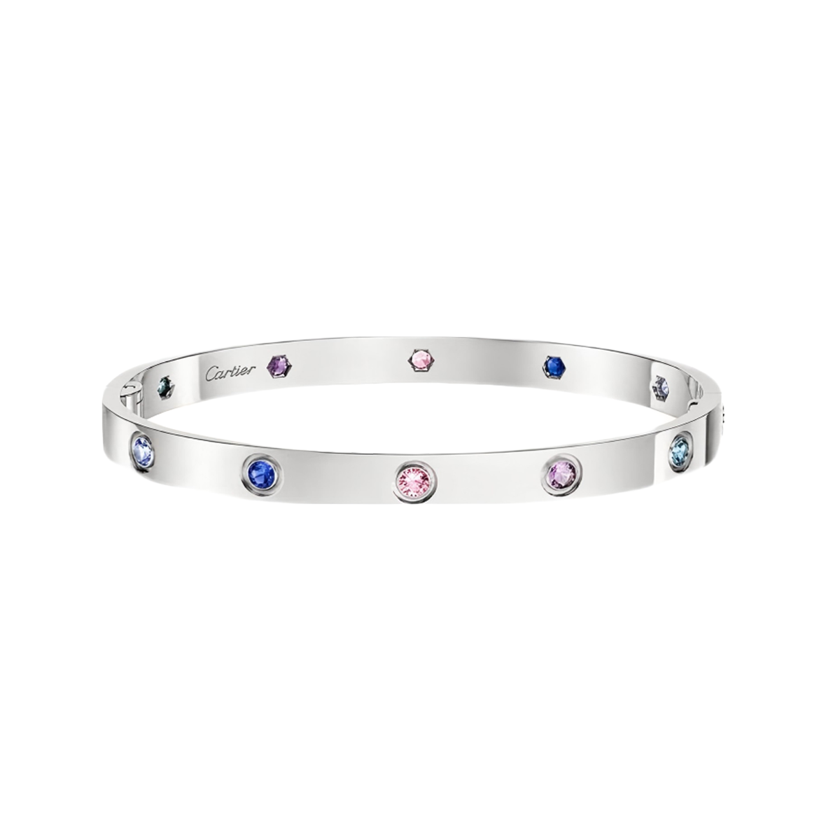 [Aura ] 2026 RAINBOW LOVE BRACELET 6.1MM  10 DIAMONDS