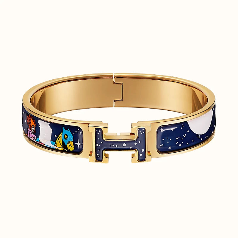 Aura H STAR AND MOON BRACELET 12MM