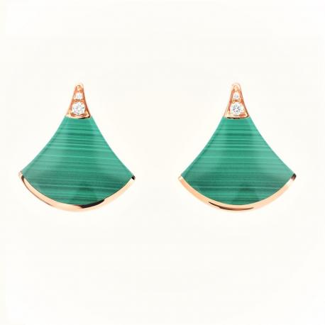 [⭐DORISW]DIVAS DREAM EARRINGS PINK GOLD