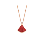 [⭐Veya]ドリーム ネックレス カーネリアン 1ダイヤモンド