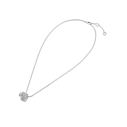 [⭐DORISW]SERPENTI  NECKLACE DOUBLE RING DIAMOND