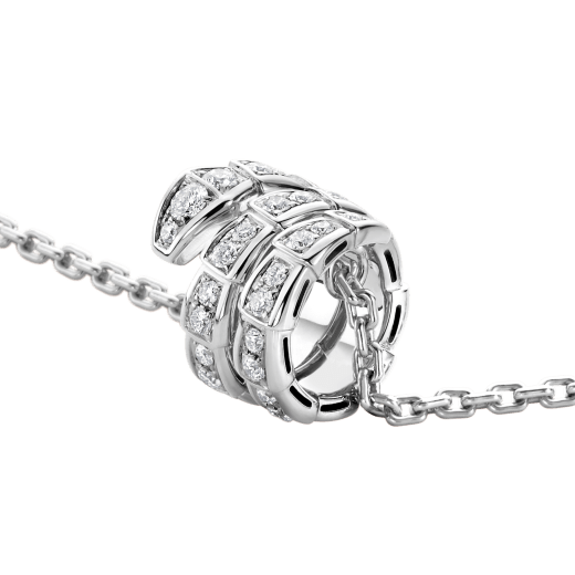[⭐DORISW]SERPENTI  NECKLACE DOUBLE RING DIAMOND