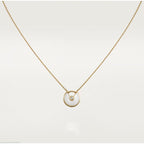 Aura AMULETTE ROSE GOLD MOP NECKLACE