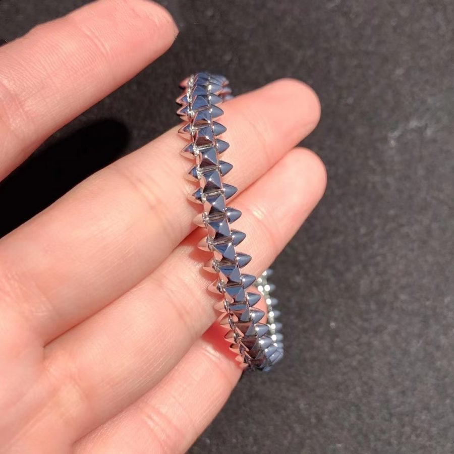 [⭐Aura ]CLASH SILVER BRACELET
