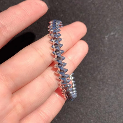 [⭐Aura ]CLASH SILVER BRACELET