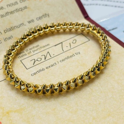 [⭐Aura ]CLASH GOLD BRACELET