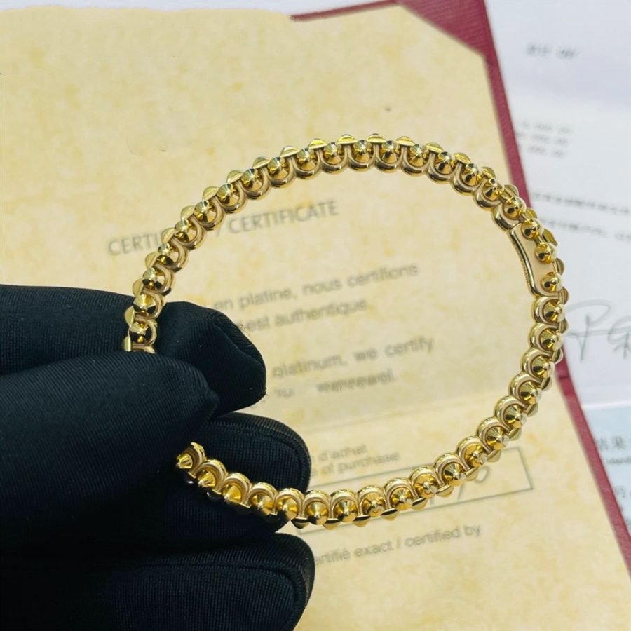 [⭐Aura ]CLASH GOLD BRACELET