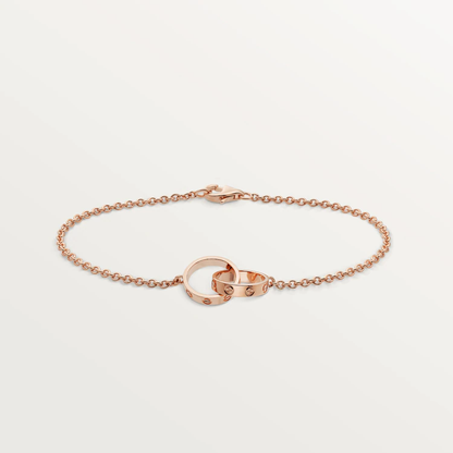 [⭐Aura ]LOVE BRACELET DOUBLE RING