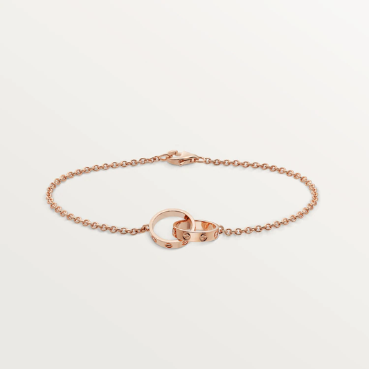 [⭐Aura ]LOVE BRACELET DOUBLE RING