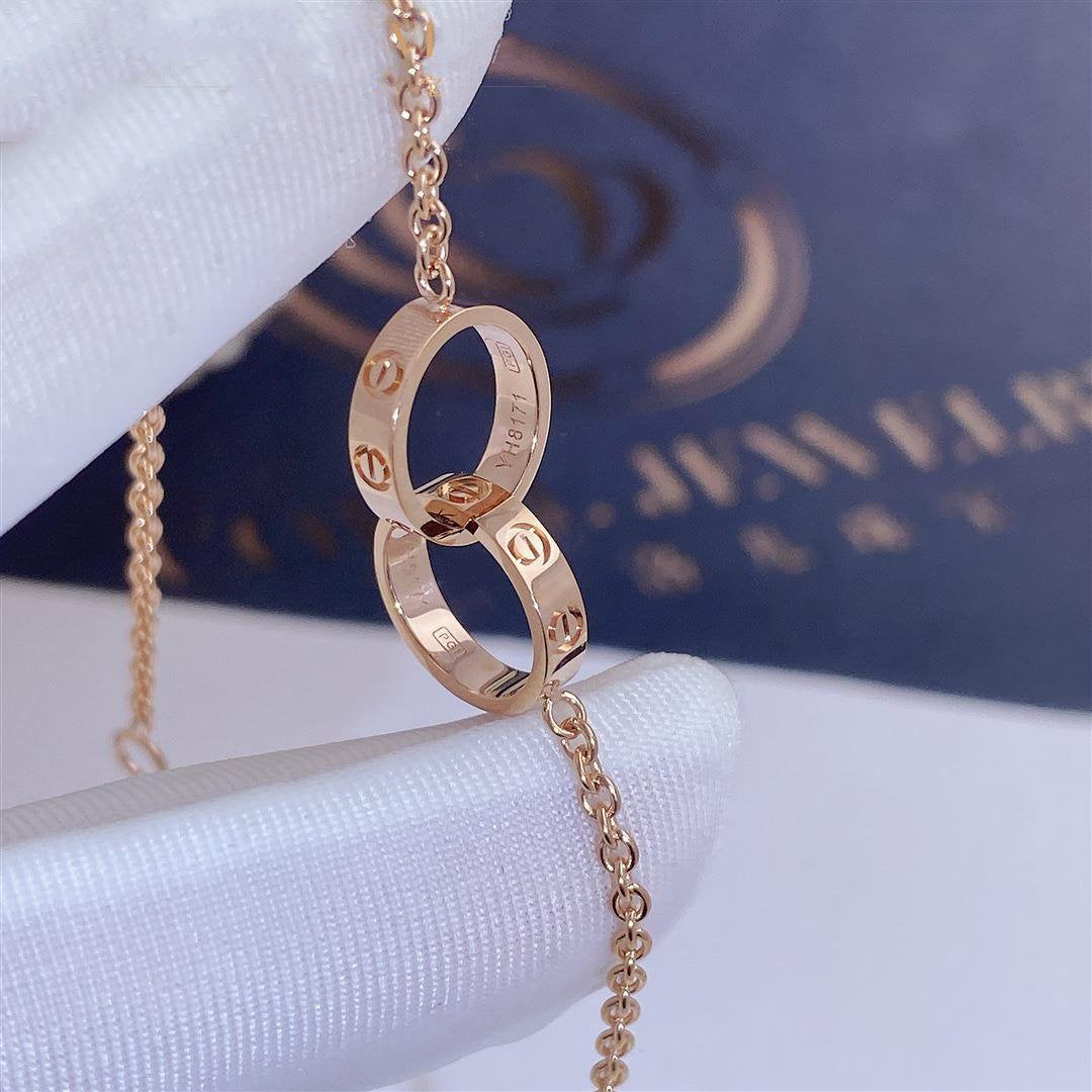 [⭐Aura ]LOVE BRACELET DOUBLE RING