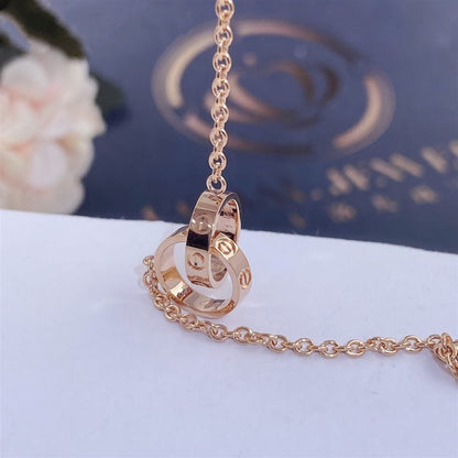 [⭐Aura ]LOVE BRACELET DOUBLE RING