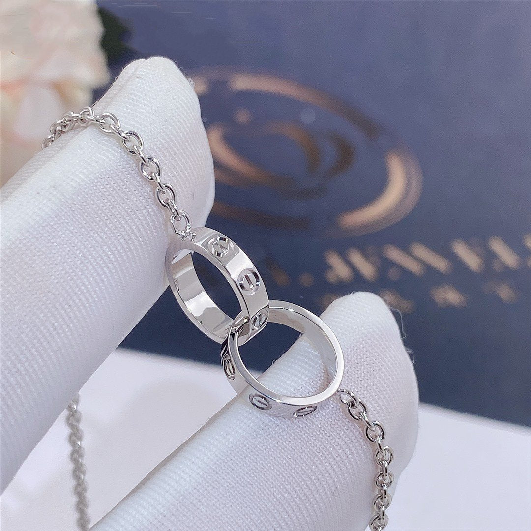 [⭐Aura ]LOVE BRACELET DOUBLE RING