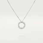 Aura LOVE HALSKETTE VERSTELLBAR SILBER
