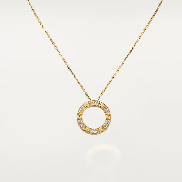 Aura LOVE HALSKETTE VERSTELLBAR ROSÉGOLD