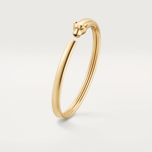 [⭐Aura ]PANTHERE GOLD OPEN BRACELET