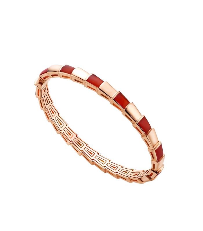 [⭐DORISW]SERPENTI BRACELET PINK GOLD RUBELLITE