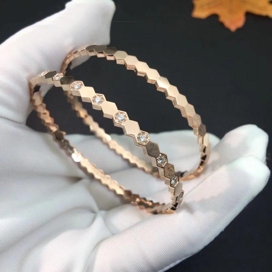 Aura BEE LOVE SILVER DIAMOND BRACELET