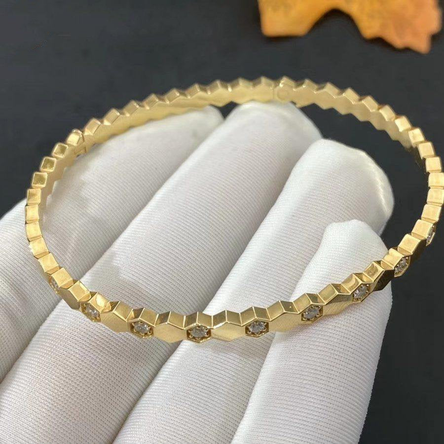 Aura BEE LOVE GOLD DIAMOND BRACELET