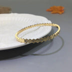 Aura BEE LOVE GOLD DIAMOND BRACELET