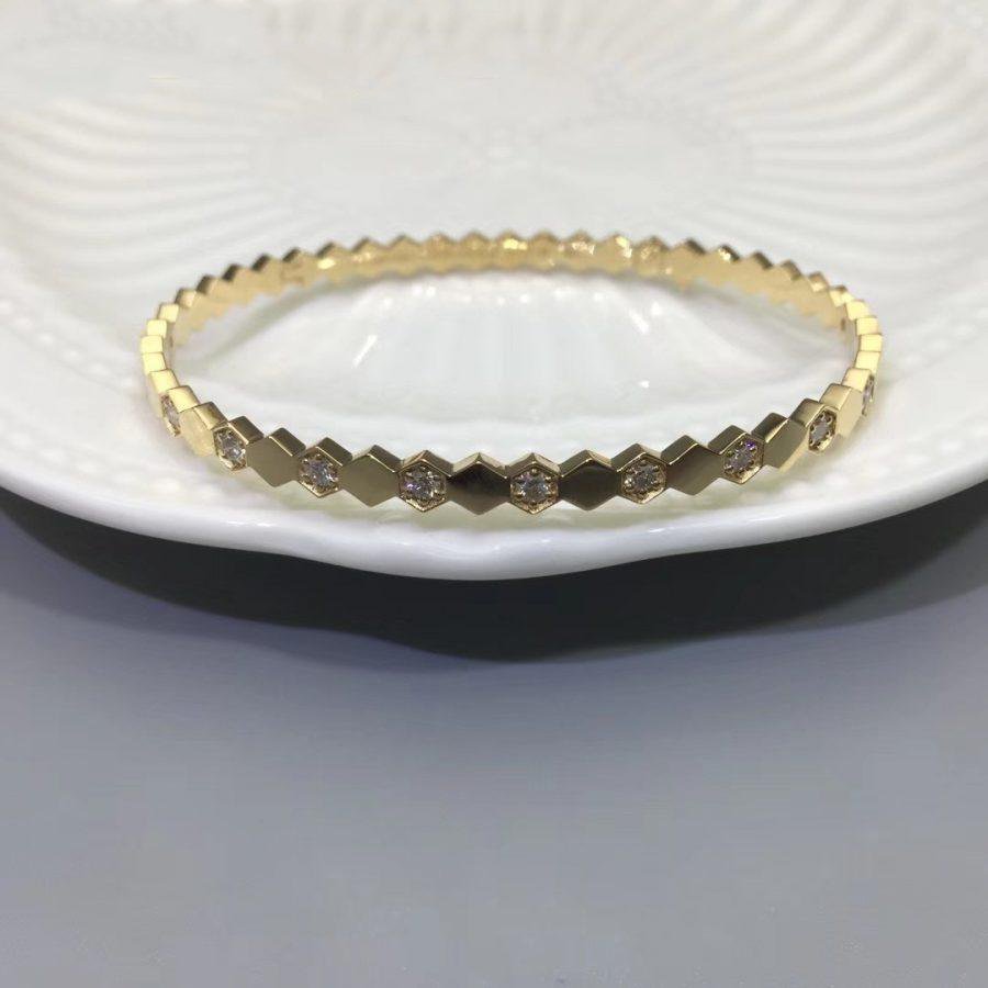 Aura BEE LOVE GOLD DIAMOND BRACELET