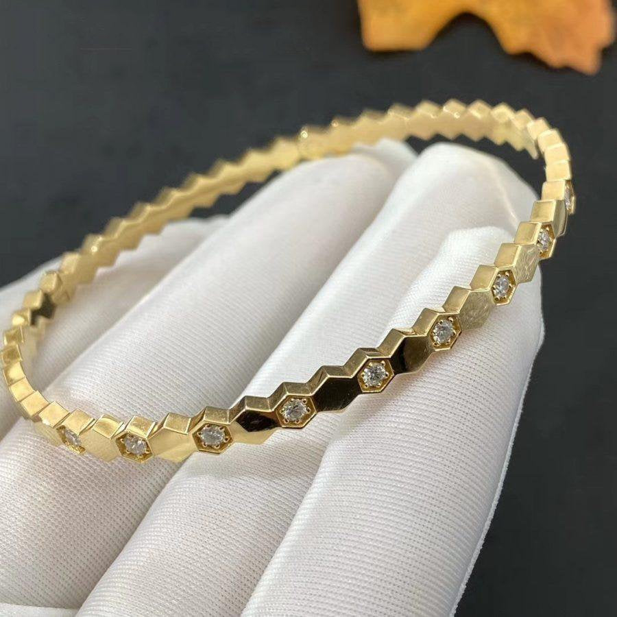 Aura BEE LOVE GOLD DIAMOND BRACELET