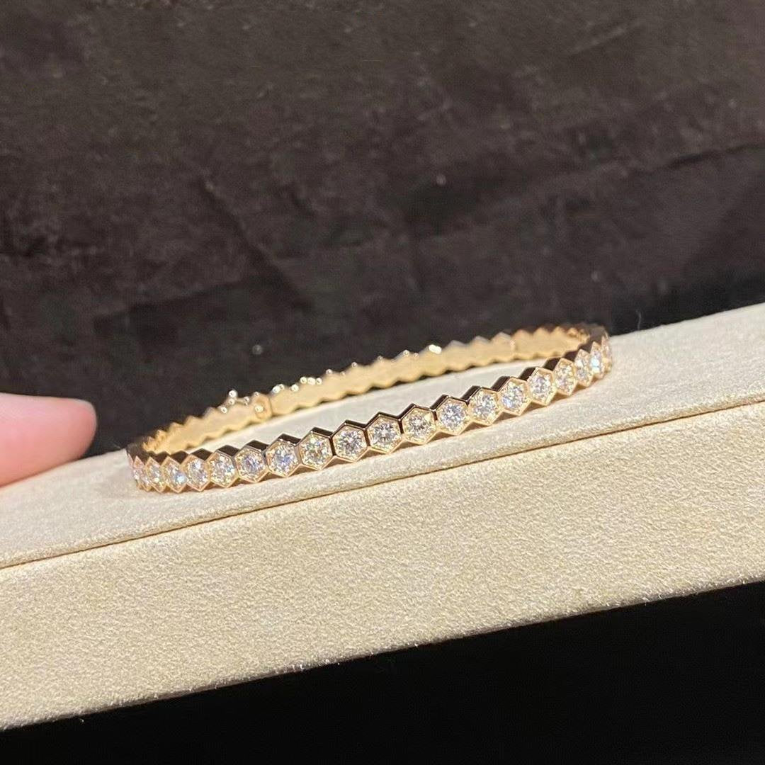 Aura BEE LOVE GOLD BRACELET FULL DIAMOND