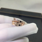 Aura BEE LOVE RING PINK GOLD DIAMOND