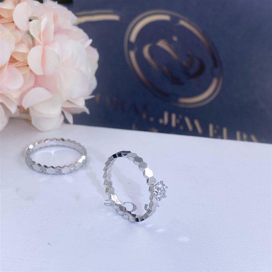 Aura BEE LOVE RING SILVER 1 DIAMOND