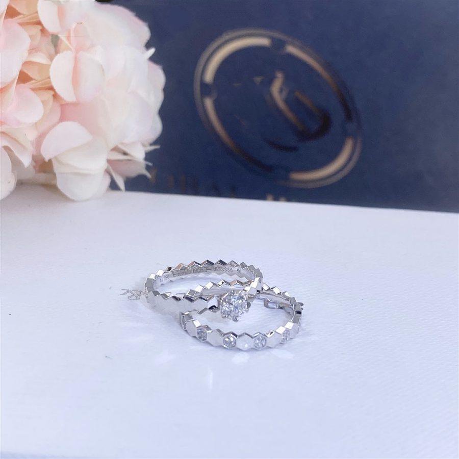 Aura BEE LOVE RING SILVER 1 DIAMOND