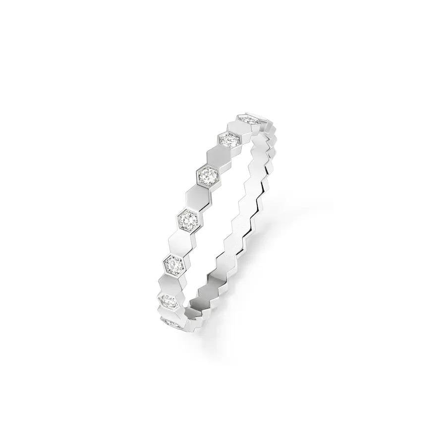 Aura BEE LOVE RING SILVER DIAMOND