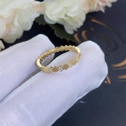 [⭐Aura ]BEE LOVE RING GOLD DIAMOND