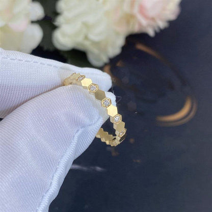 [⭐Aura ]BEE LOVE RING GOLD DIAMOND