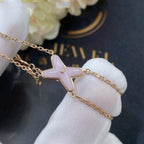 Aura JEUX BRACELET PINK MOP PINK GOLD 1 DIAMOND