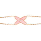 Aura JEUX BRACELET PINK MOP PINK GOLD 1 DIAMOND