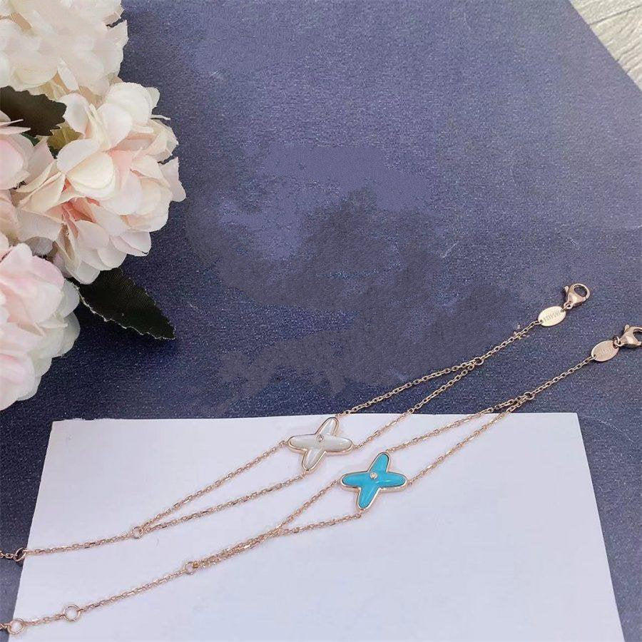 Aura JEUX BRACELET TURQUOISE PINK GOLD 1 DIAMOND