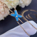 Aura JEUX BRACELET TURQUOISE PINK GOLD 1 DIAMOND
