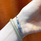 Aura JEUX DE BRACELET SILVER DIAMONDS