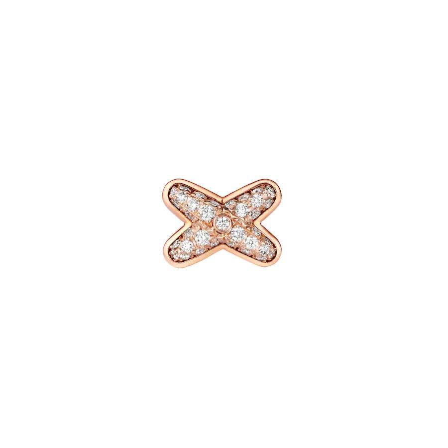 Aura JEUX DE PINK GOLD DIAMOND EARRINGS