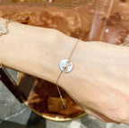 Aura ARMBAND MOP ROSÉGOLD DIAMANTEN
