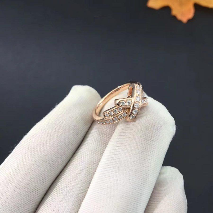 Aura JEUX DE RING PINK GOLD DIAMOND