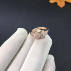 Aura JEUX DE RING PINK GOLD DIAMOND