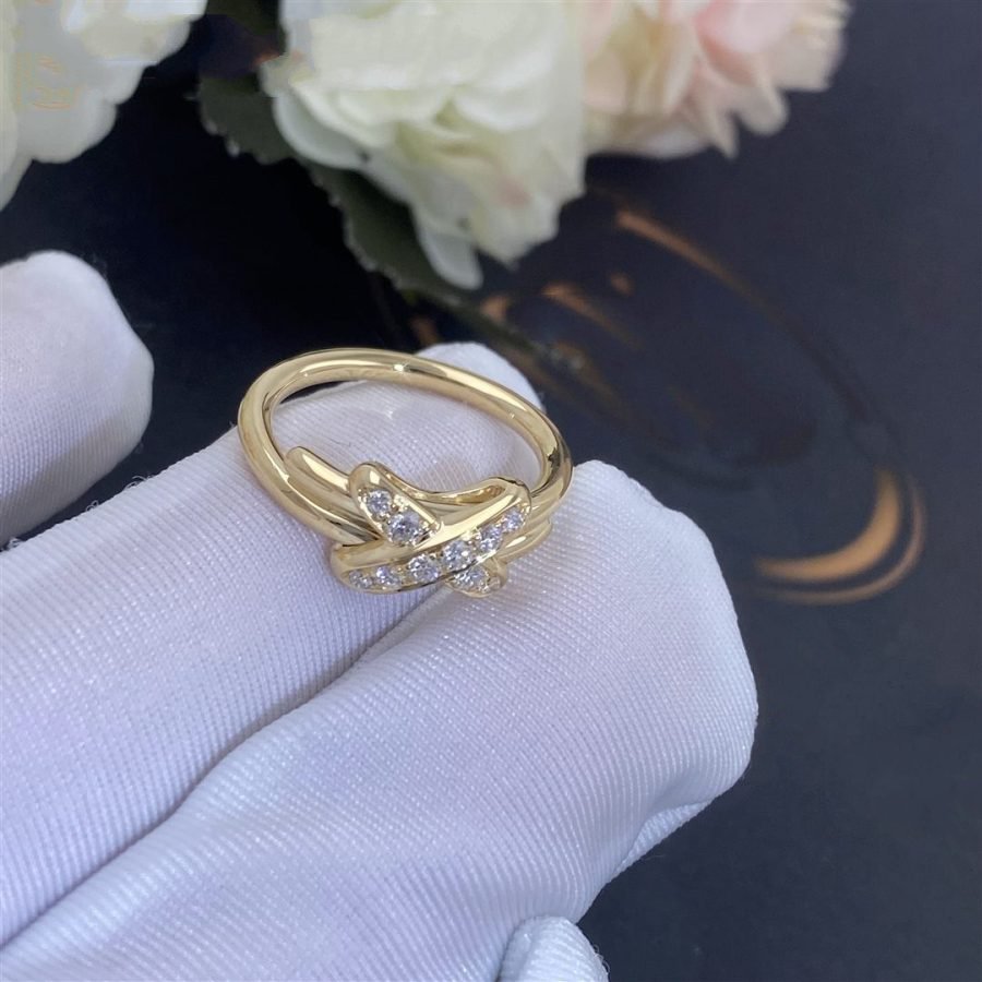 Aura JEUX DE GOLD DIAMOND RING