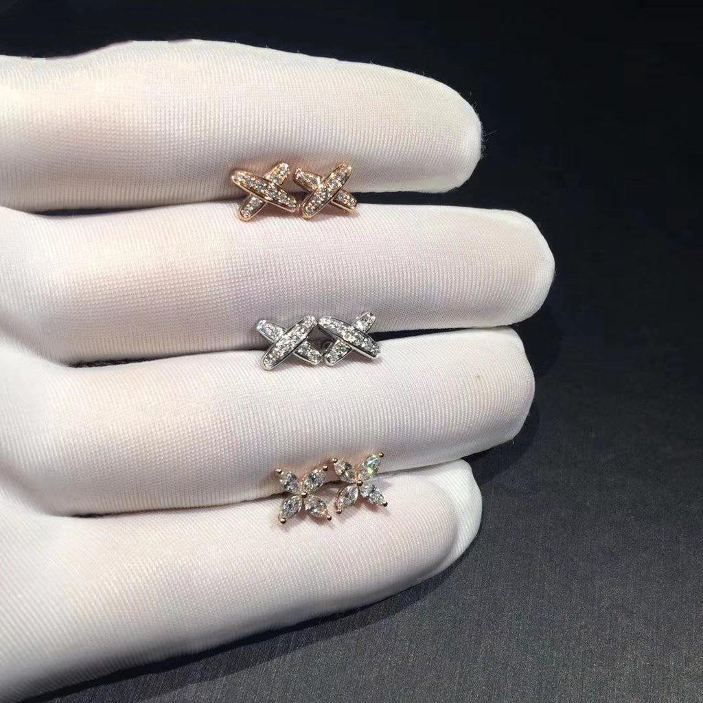 Aura JEUX DE DIAMOND EARRINGS