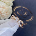 Aura LIENS PINK GOLD DIAMOND RING