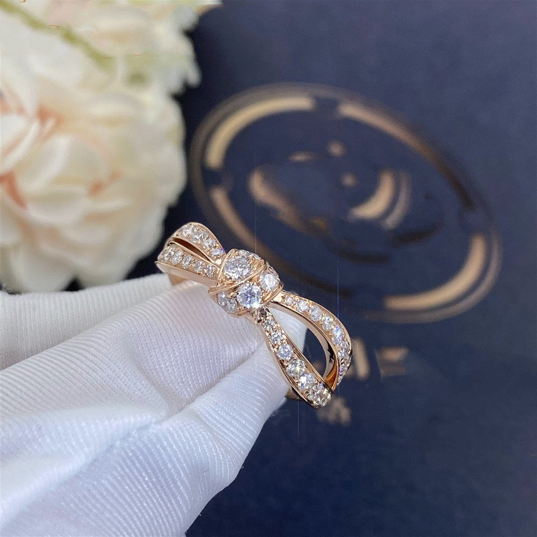 Aura LIENS PINK GOLD DIAMOND RING