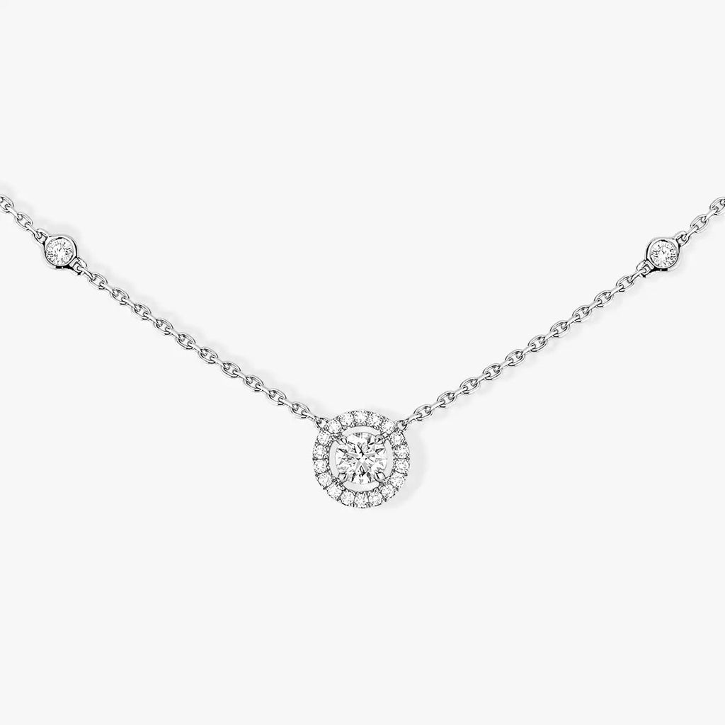 [Aura ] Diamant-Halskette 0,20ct Brillant Joy