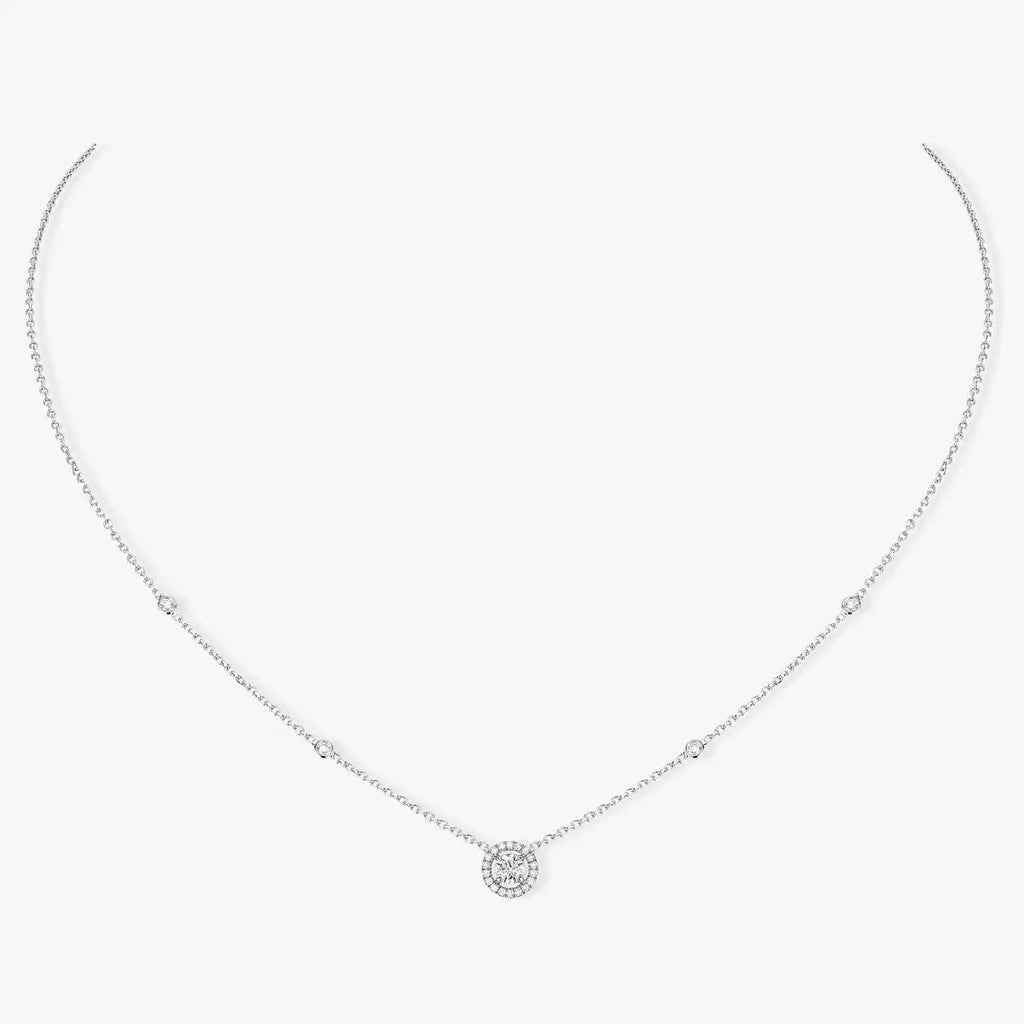 [Aura ] Diamant-Halskette 0,20ct Brillant Joy