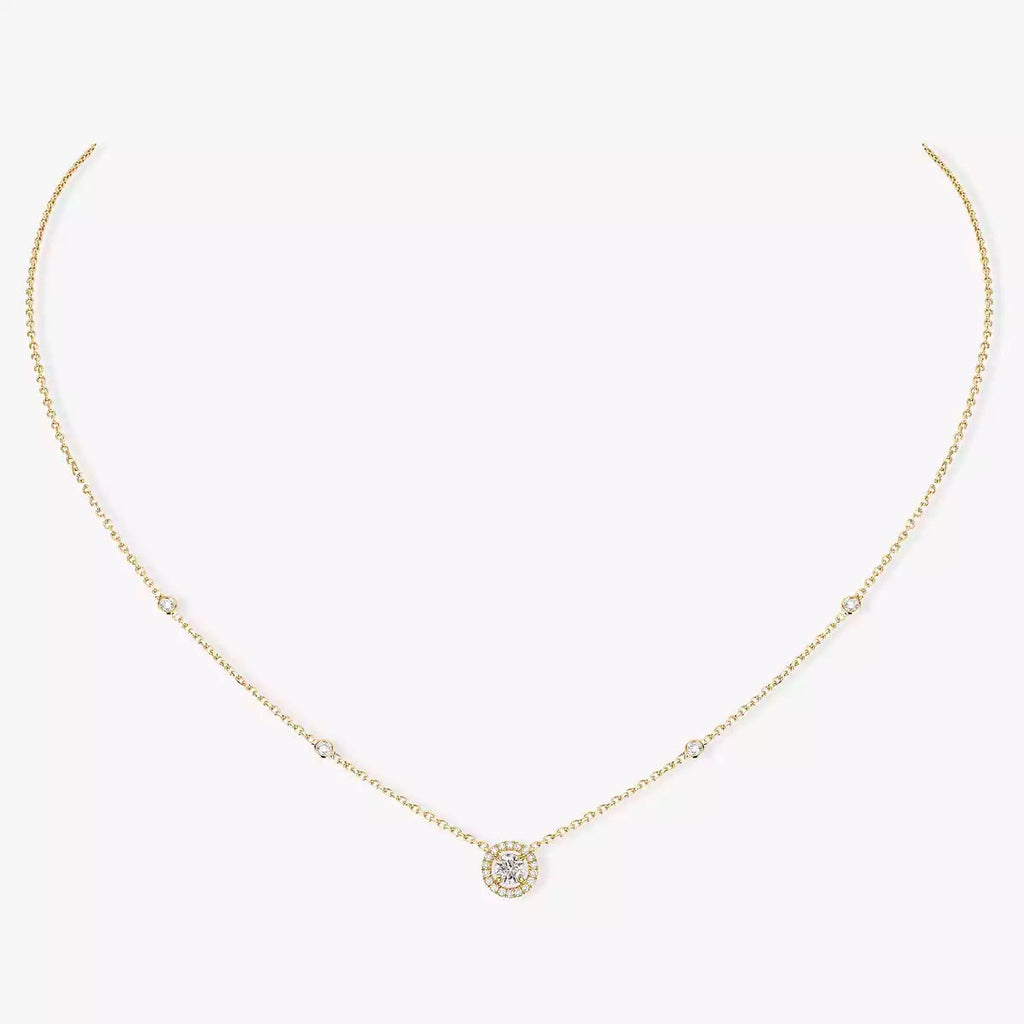 [Aura ] Diamant-Halskette 0,20ct Brillant Joy